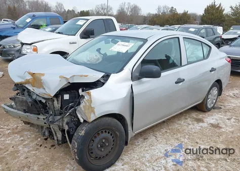 2012 Nissan Versa 1.6 S из США, поврежденный, VIN 3N1CN7AP9CL843286